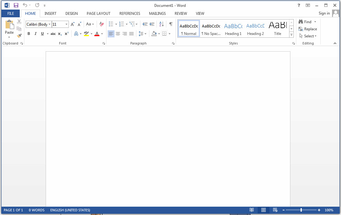 Office 2013 Standard